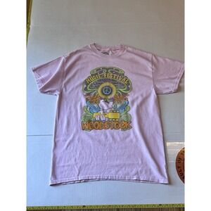 Woodstock‎ Logo Pink  Tee Shirt Medium